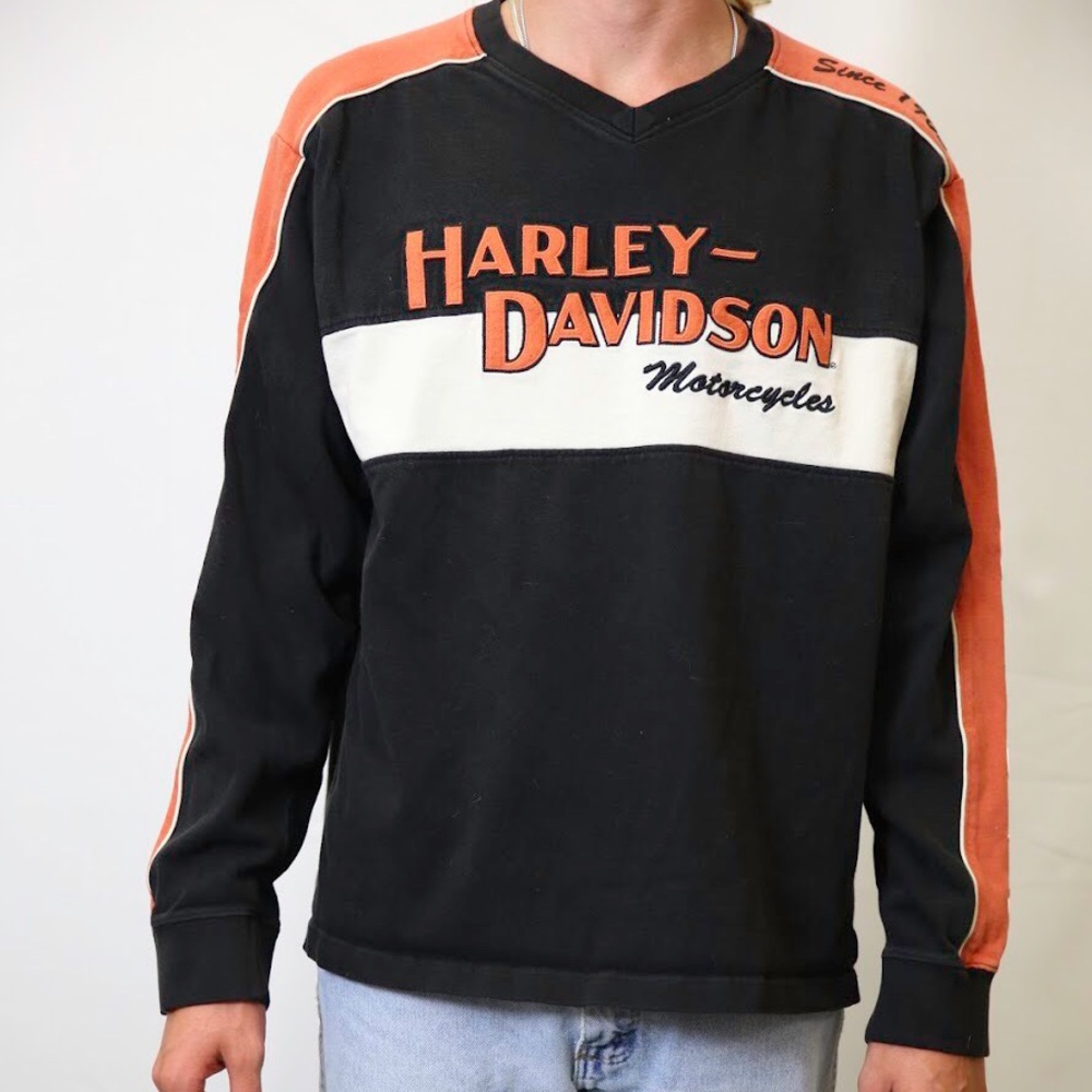 Harley Davidson crew neck